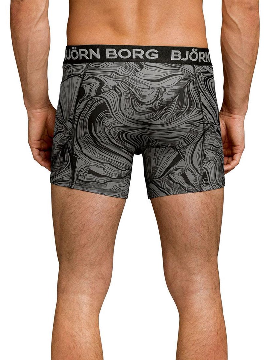 Bjorn Borg Swimwear - Strakke Zwembroek Stretch Print - XXL | bol.com