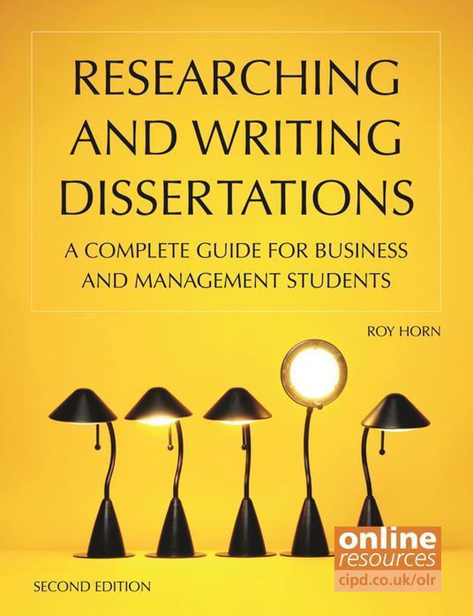Researching and Writing Dissertations - Roy Horn