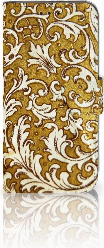 Coque Téléphone Samsung Galaxy S10e Coque avec pour Baroque Or