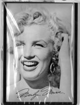 Marilyn Monroe metal sign 10x14 cm