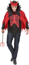 "Halloween outfit Rode Duivel voor heren - Verkleedkleding - Large"