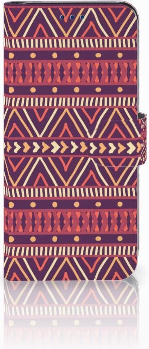 Samsung Galaxy S8 Telefoon Hoesje Aztec Paars