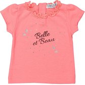 T-Shirt Dirkje Neon Pink Belle est Beau maat 56