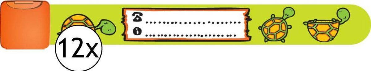 12 x infoband schildpad