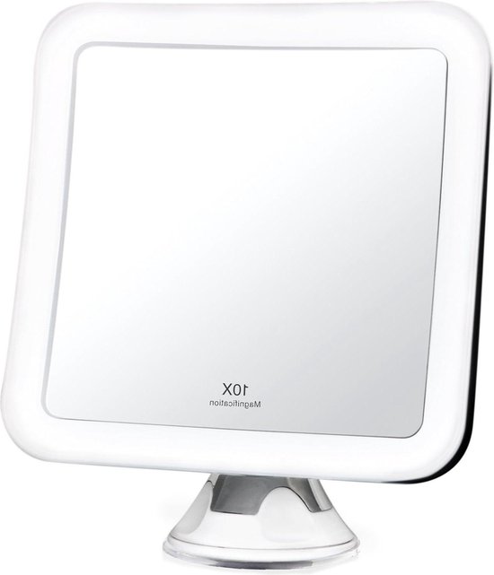 10X Vergroting LED Spiegel 8-inch make-up spiegel met zuignap ontwerp voor badkamer aankleedtafel