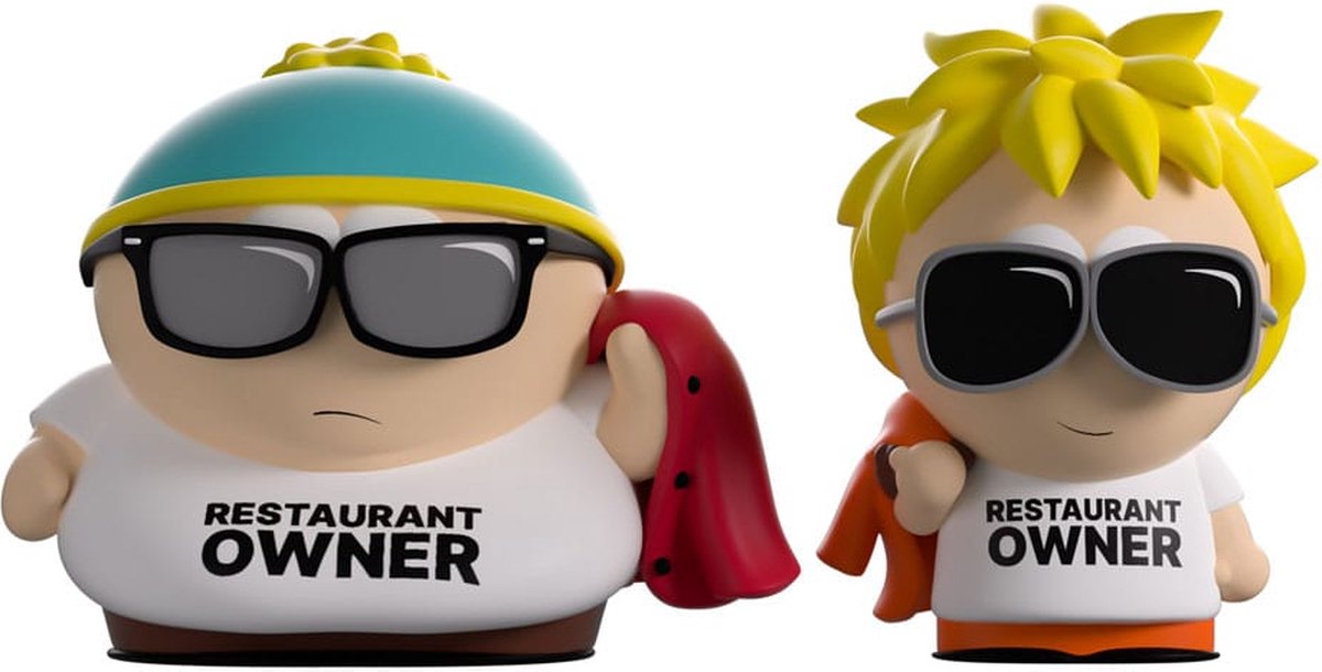 Youtooz South Park Vinyl Figuur 2-Pack Restaurant Owners 10 cm Beeld