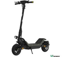 Wispeed - SuvPilot 480 - Elektrische step - Off Road Model - Krachtige 900WMotor - Snelheid tot 25km/h - Bereik tot 60km - Kaki