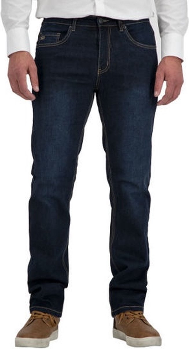 247 Palm S05 Modern fit, dark blue stretch denim, W36-L38