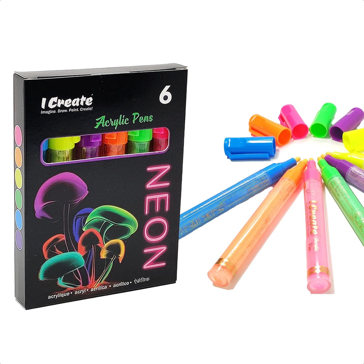Koop organza - neon groen online