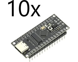 10x USB C Arduino Nano Compatible Boards – Geschikt voor Arduino IDE en Elektronica Ontwikkeling 10x USB C Arduino Nano Compatible Boards – Geschikt voor Arduino IDE en Elektronica Ontwikkeling