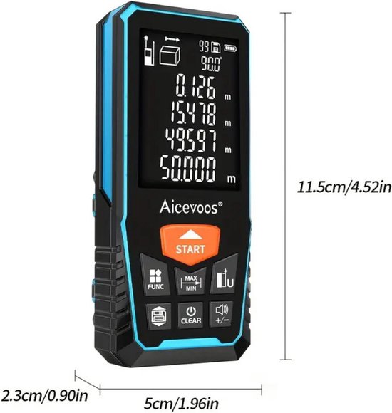 Nivel System HDM-5G Afstandsmeter Groen 50 meter