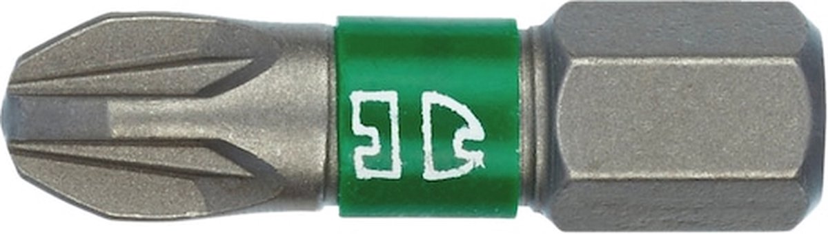 Wurth - Bit PZ ZEBRA C 6,3 (1/4) - Pozidriv bit x 10 st -