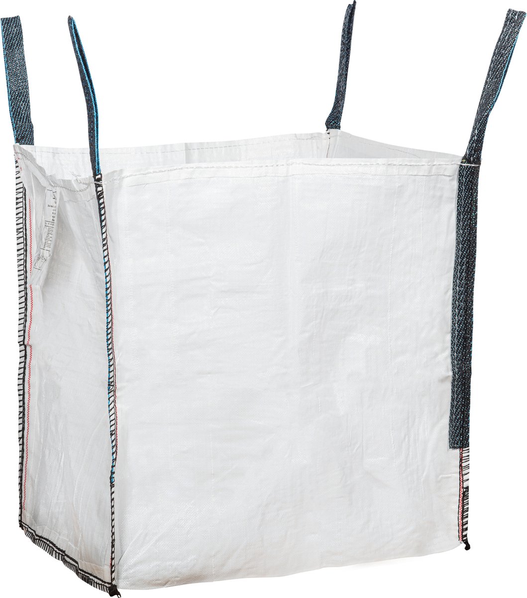 Goedkoopste Big Bags - Standaard - 90 x 90 x 110cm - 1 kuub - 1500 kg