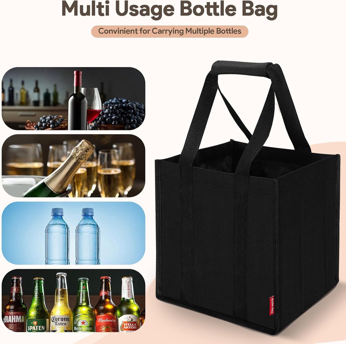 De Originele Koeltas 15 L - Top Schuine Tas & Koelbox | Koeltas Groot Opvouwbare Koeltas Picknicktassen Thermotas Lunchtassen Auto Koeltas