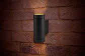 Integral wandlamp Versari IP54 voor 2x LED GU10 Up&Down licht donkergrijs Buitenlamp | 2x GU10 | Max 2x 5W exclusief