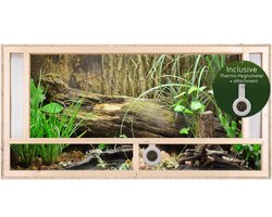 REPITERRA® Terrarium hout 120x60x60 cm met ventilatie aan de voorkant