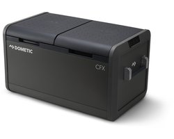 Dometic - CFX5 75DZ - Dual zone compressor koelbox - 75 liter - 12/24/230v - grijs - zwart