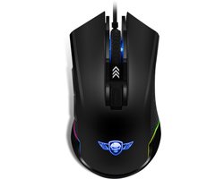Spirit of Gamer ELITE-M20 Bedrade Gaming Muis - Professionele Optische Sensor met RGB-verlichting en Programmeerbare Knoppen - Rechtshandig