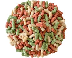 Ubbink - FISH MIX - visvoer - Multicolour Sticks 40L - 4mm - compleet voer - drijvend