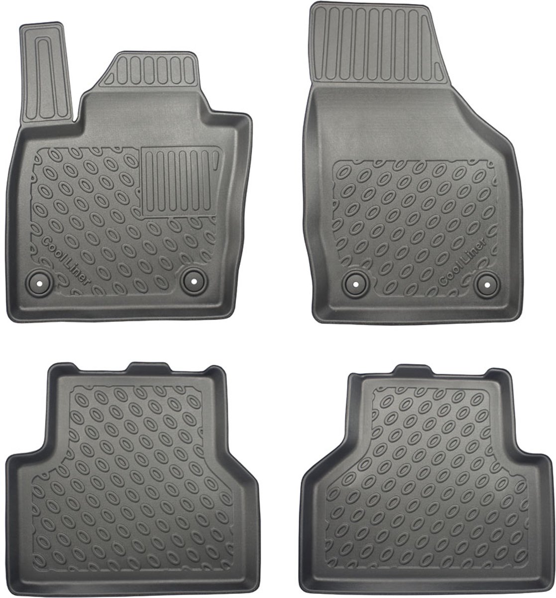 Rubbermatten Audi Q3 2011-2018 - 3D Schaalmatten