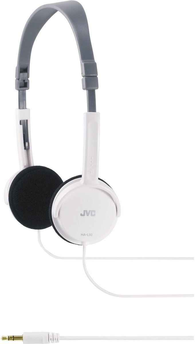 JVC HA-L 50 W Over-Ear Hoofdtelefoon - Wit