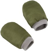 Cottonbaby krabwantjes - kakigroen - rekbare tricot - newborn
