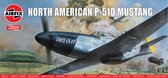 1:72 Airfix 14001V North American P-51 Mustang - Vintage Classics - Kit de construction de modèle d'avion à hélice en plastique