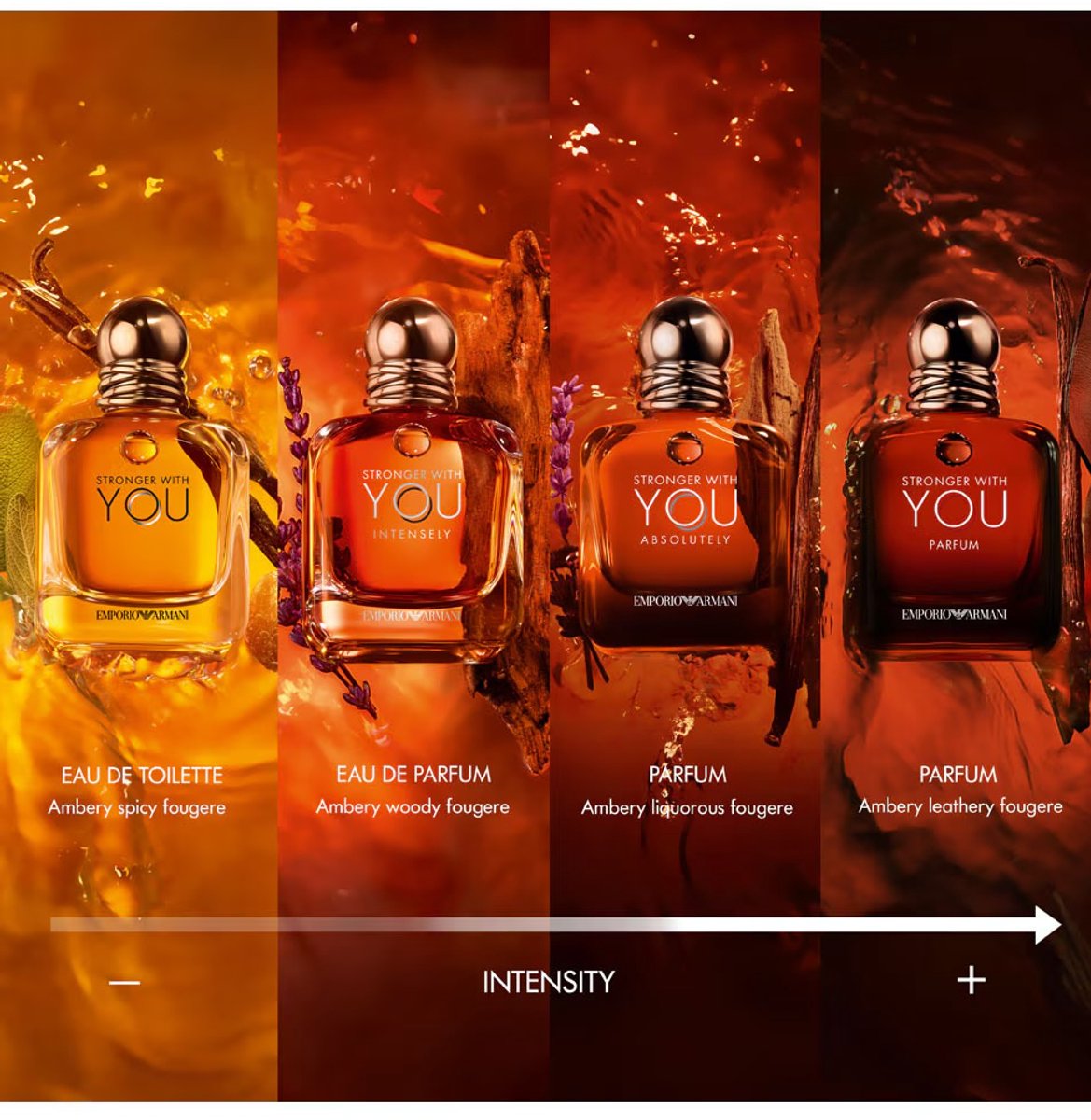 Emporio Armani Stronger with You Intensely Eau de Parfum - Herengeur - 150 ml – foto 2