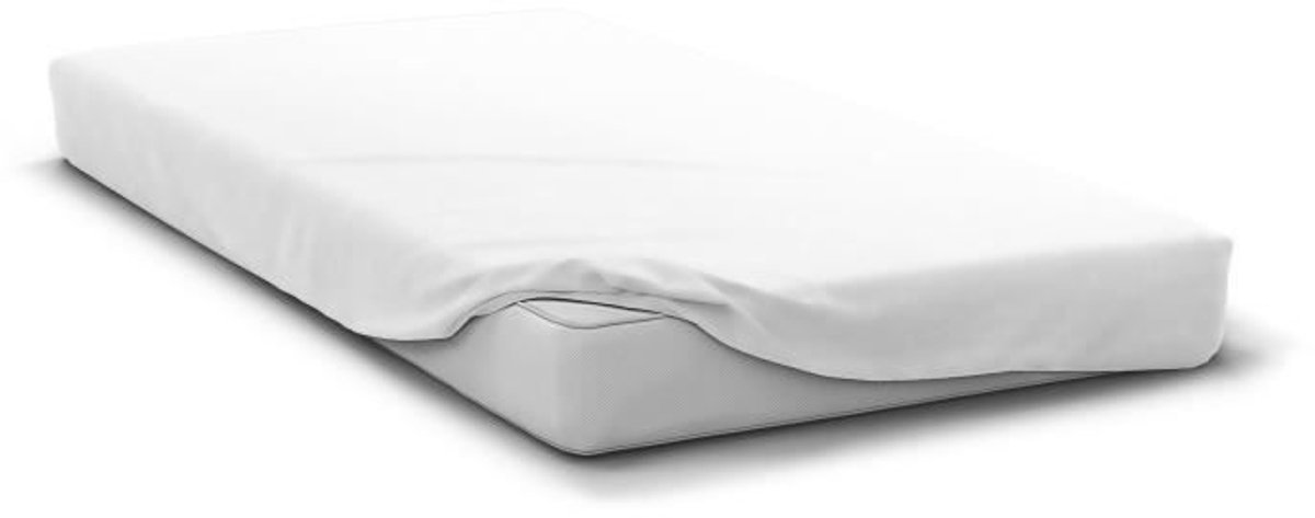 Hoeslaken - HOME LINGE PASSION - HP71764 - 140 x 190 cm + Muts 30 cm - Microvezel - 82 g - Wit