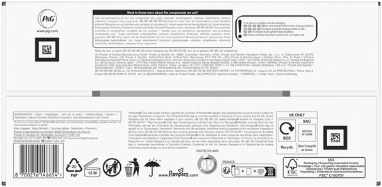 Pampers Baby-Dry Paw Patrol-editie Maat 6, 164 Luiers, 13kg-18kg
