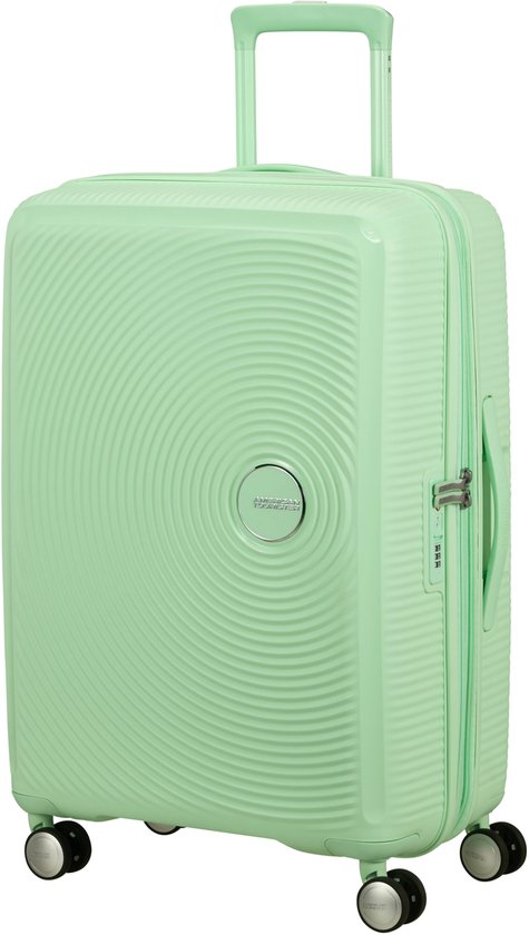 American Tourister Koffer - Soundbox spinner 67/24 TSA uitbreidbaar - Pastel Green - 3,7 kg