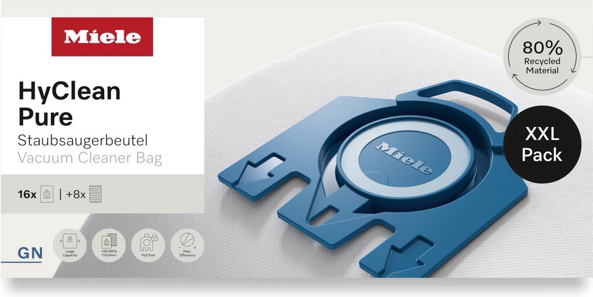 MIELE GN HyClean Pure XXL-Pack Stofzuigerzak