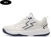 Bovista Chaussures de Tennis - Hommes - Femmes - Vêtements de Tennis - Intérieur - Extérieur - Beige & Blauw - Taille 39.5