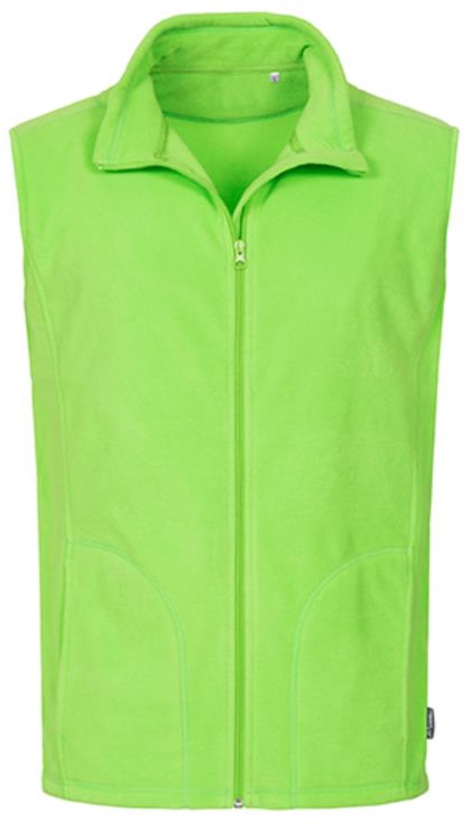Stedman - Fleece Vest - Kiwi Green maat M