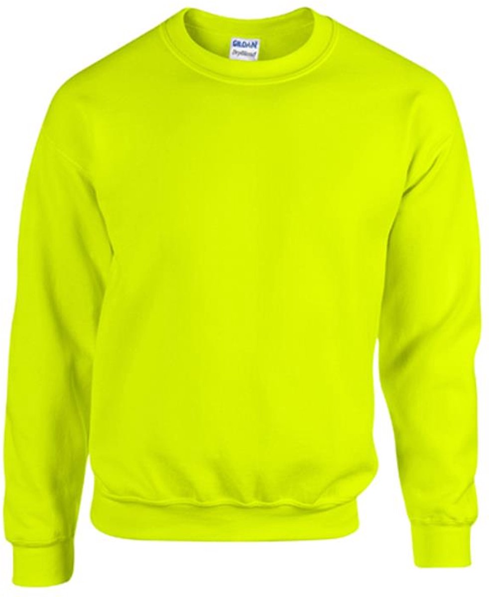 Gildan - Heavy Blend Unisex Sweater - Safety Green maat 3XL