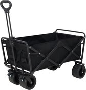 Bol.com Bolderkar kinderenvervoer - Bolderkar - Opvouwbaar - Bolderwagen - Transportkar - Kinderenvervoer Bolderkarren - Tuinkar... aanbieding