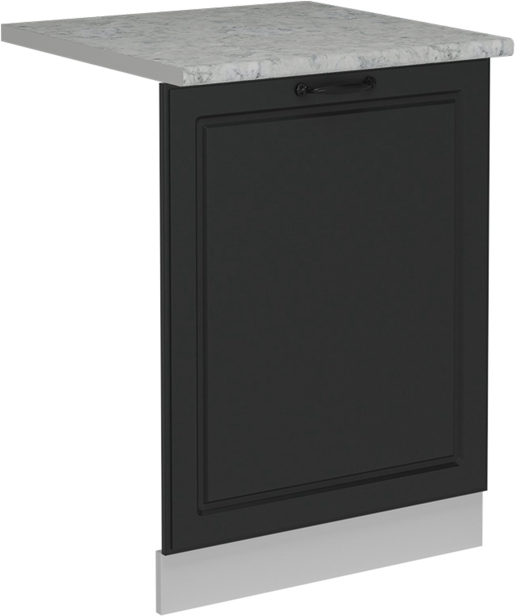 Vicco R-Line Vaatwasserfrontpaneel – 60 cm, WB Marmer Antraciet landhuis