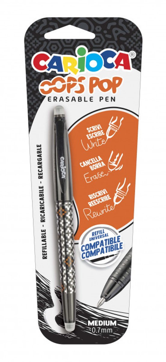 Carioca 41044/01 gelpen Afgetopte gelpen Zwart 1 stuk(s)