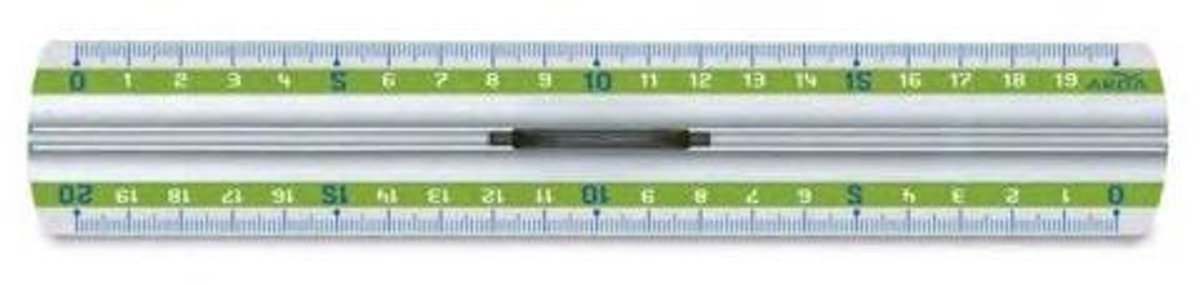 ARDA 30 cm 300 mm Aluminium, Groen