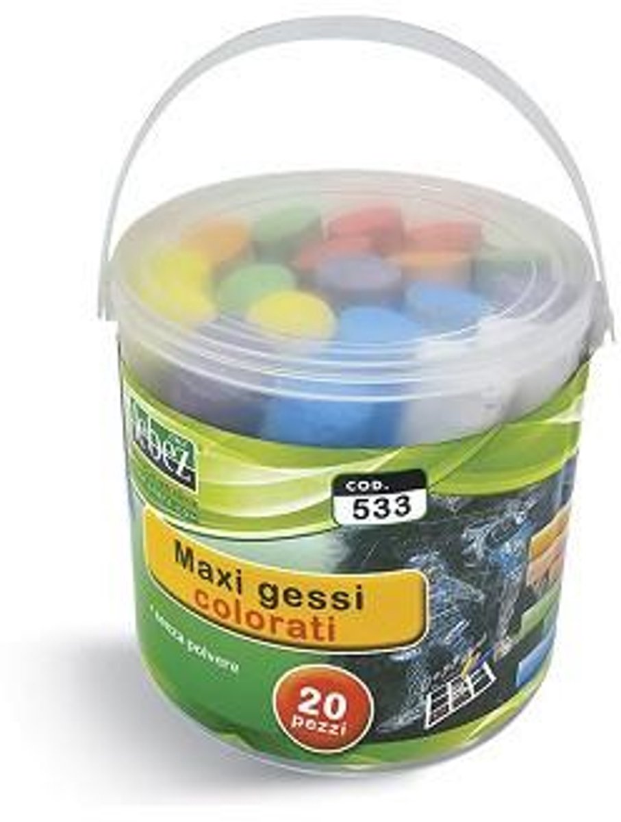 Lebez 533 krijt Meerkleurig 20 stuk(s)