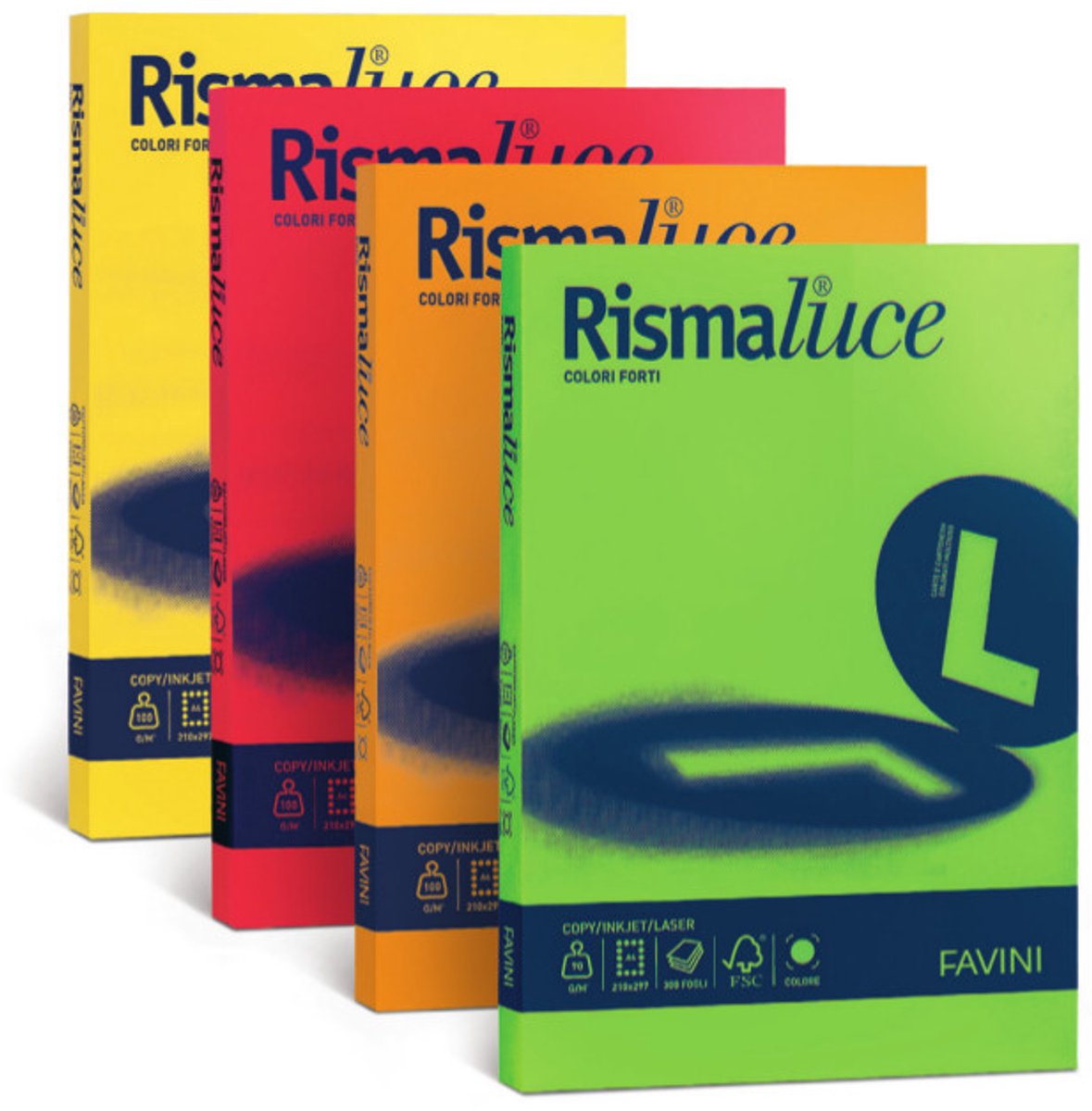 Favini Rismaluce papier voor inkjetprinter Groen