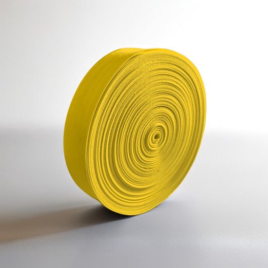 ME:NaMa Biasband van 100% katoen, 10 m x 40 mm (gevouwen), hoogwaardige rand, katoenen band, biasband, ideaal voor doe-het-zelf naaien, in België gemaakt, op een rol (natuur