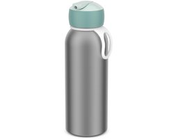 foto van Mepal Isoleerfles flip-up Campus - 350 ml - 12 uur koud / 4 uur warm - Drinkfles met rietje voor kinderen - Cool mint
