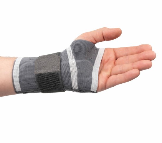 Bandage De Poignet Bort, élastique Avec Fermeture Velcro, Réf. 112110, Noir, Taille 1