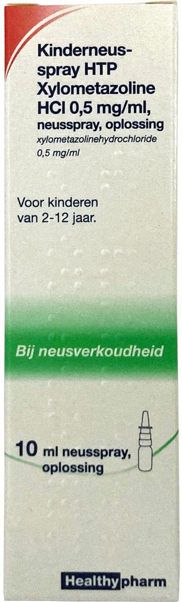Goedkoopste Healthypharm Kinder Neusspray Xylometazoline HCL 0,5 mg/ml - 1 x 10 ml