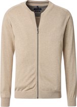 Casa Moda Vest Zip Beige - Maat XXL - Heren