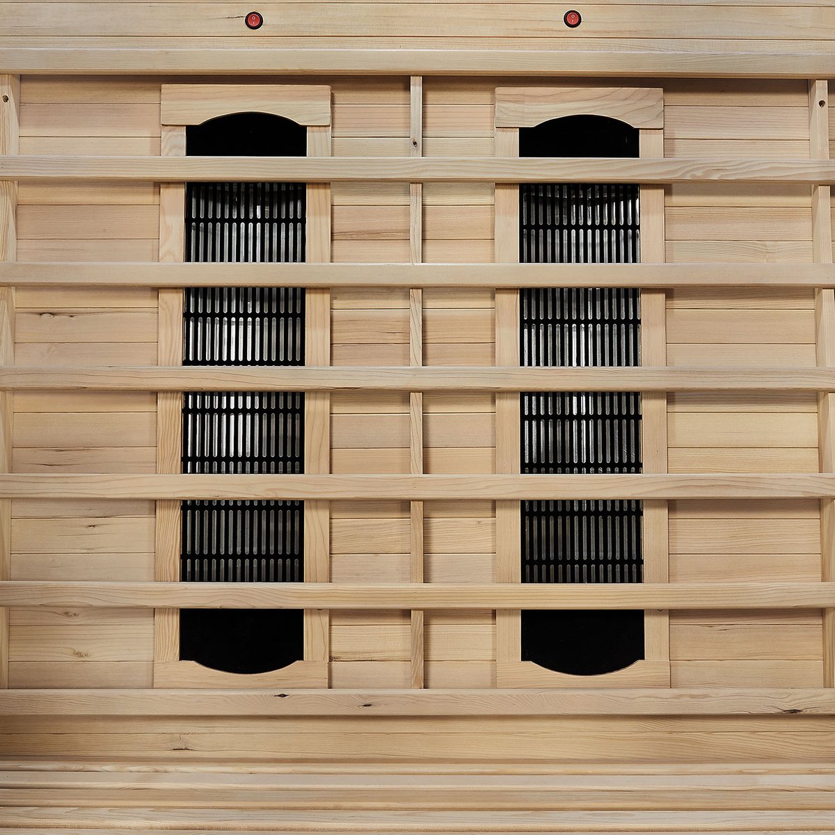 Infraroodcabine / Sauna Kiruna - 120x105x190 cm - Incl. LED & Bleutooth Radio thumbnail 7