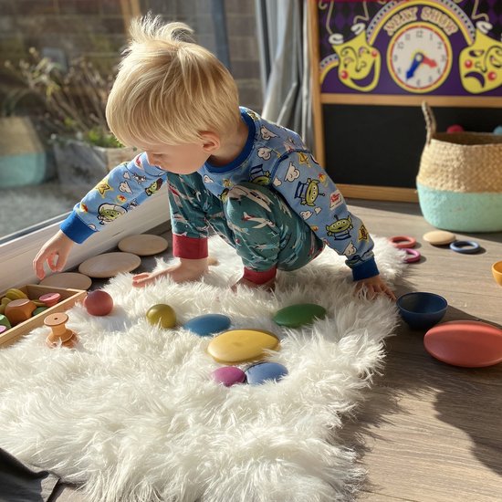 TickiT REGENBOOG HOUTEN KNOPEN van TickiT — afbeelding 4