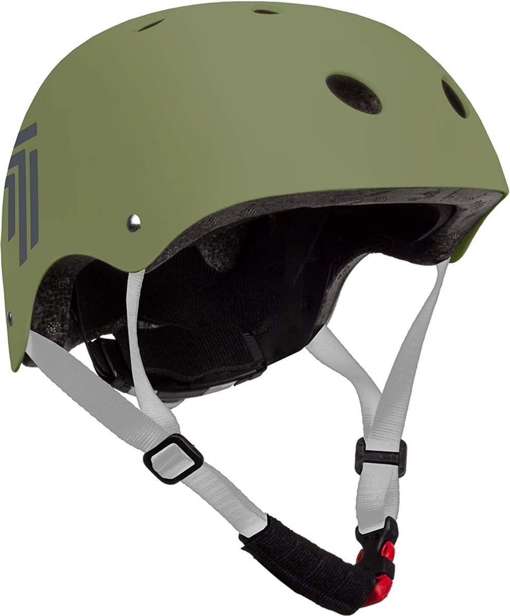 Kinderhelm Fietshelm Army Green 52-56 cm Kinderen