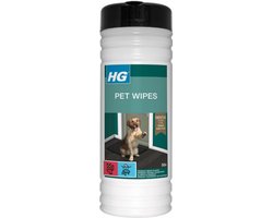 HG - Pet Wipes - Doekjes Voor Huisdieren - 50 Doekjes - 1 stuk